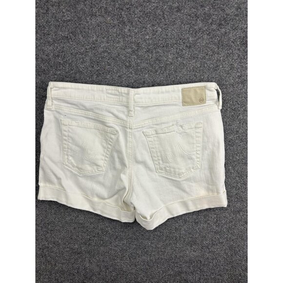 AG Adriano Goldschmied Shorts Womens 28 Hailey Ex-Boyfriend Roll-Up Distressed - Picture 6 of 7